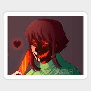 chara glitchtale Sticker